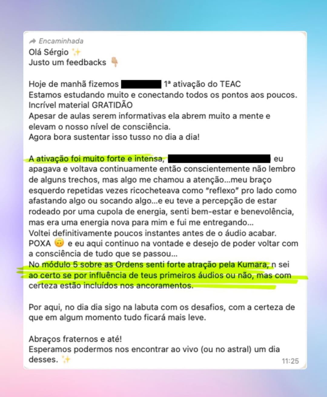 Depoimento 3